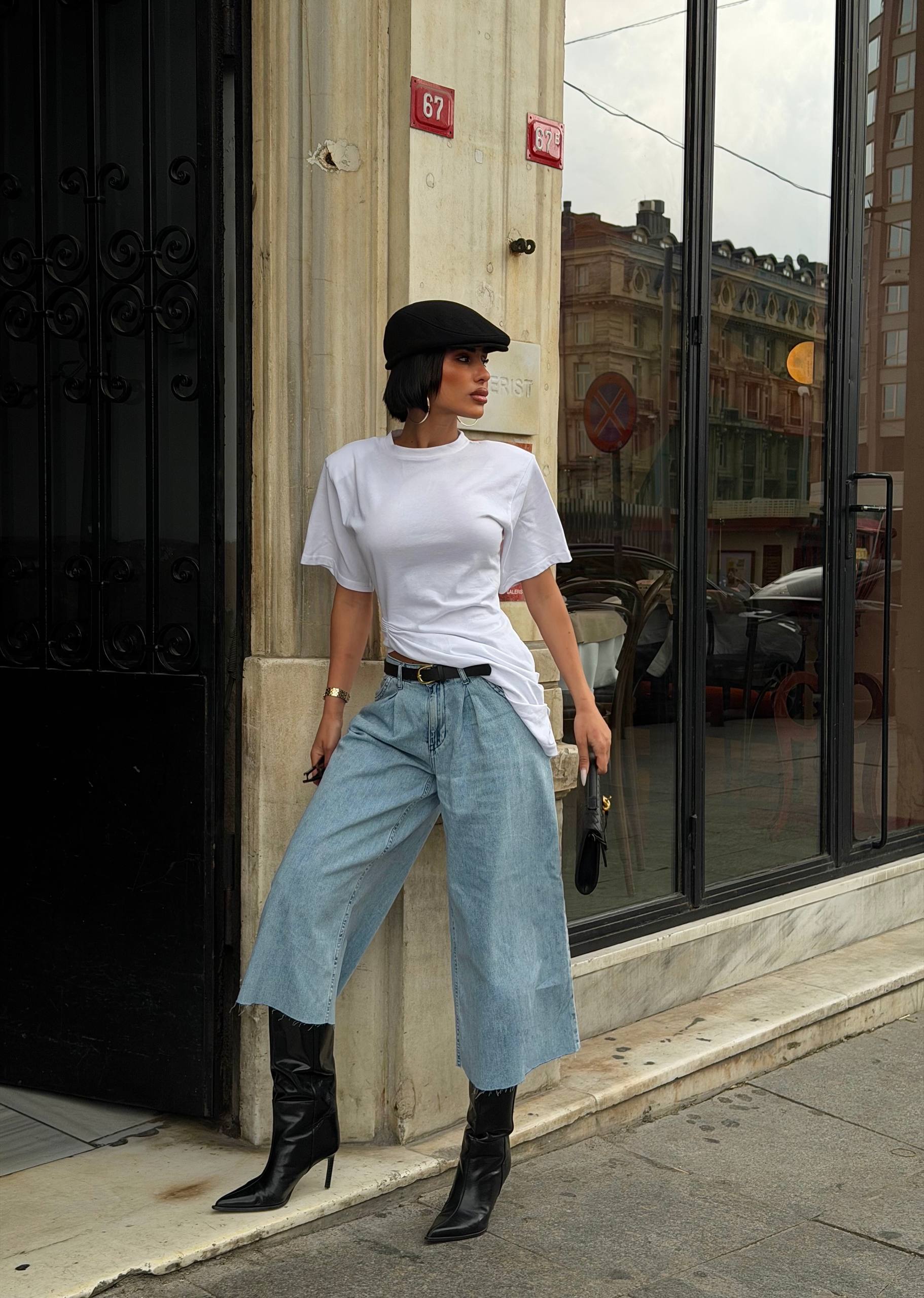 شلوار جین برمودا zara