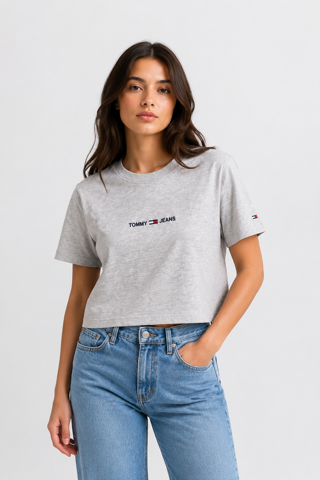تیشرت یقه گرد تامی tommy hilfiger
