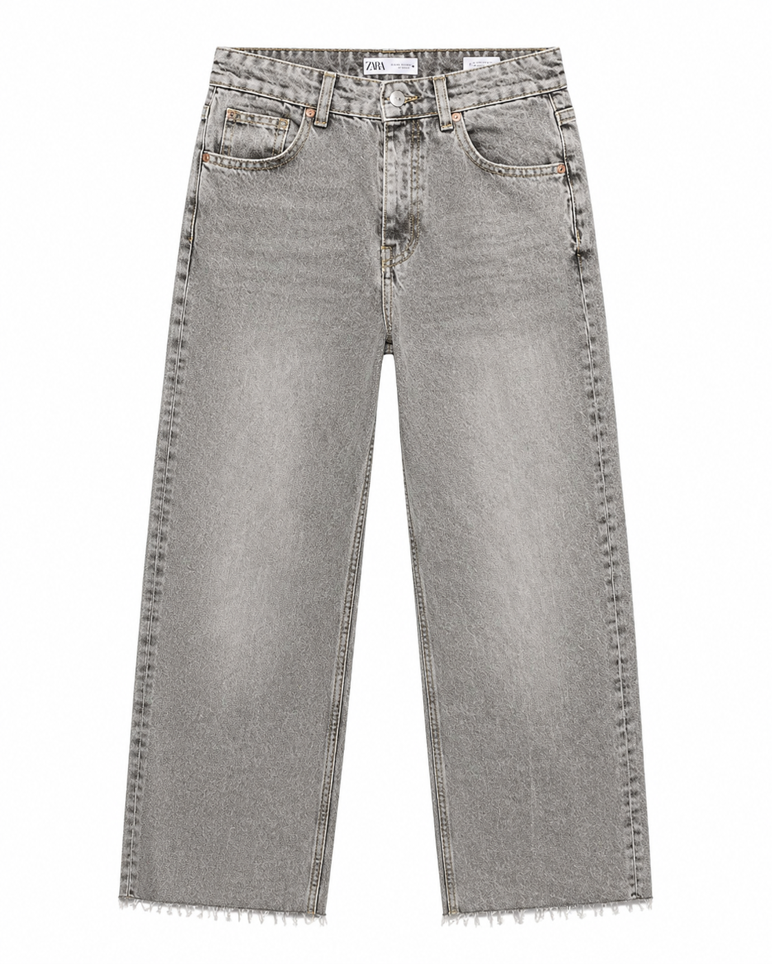 شلوار جین straight قد ۹۰ zara